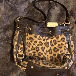 Tignanello drawstring handbag